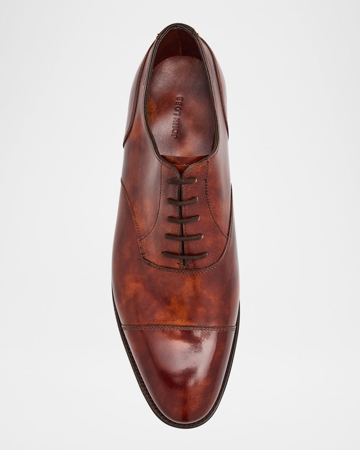 Men's Taunton Cap Toe Leather Oxfords - 3