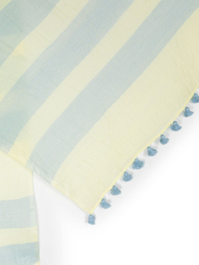 Paul Smith stripe cotton silk scarf outlook