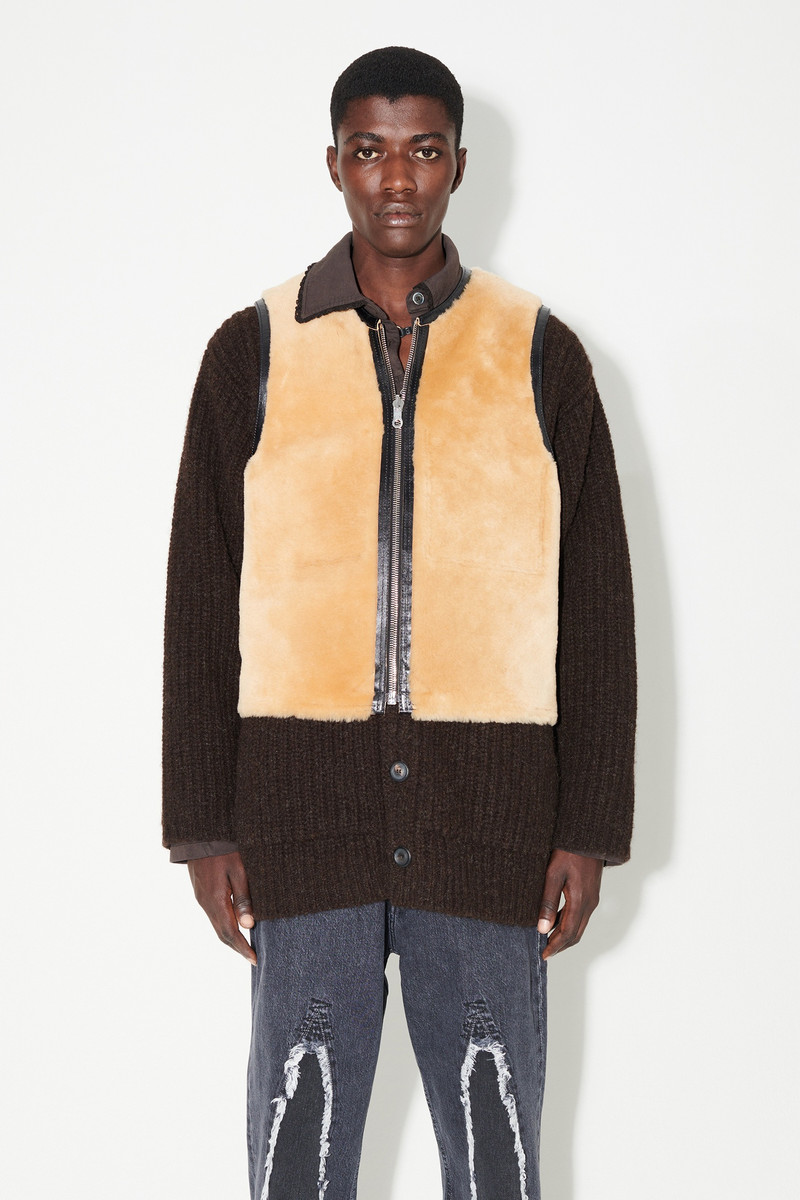 Reversible Shearling Black/Brown 8