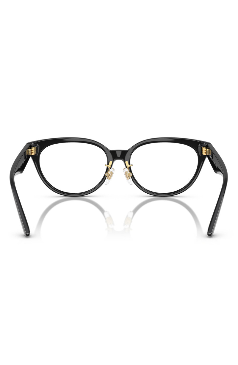 Versace 54mm Pillow Optical Glasses in Black 4