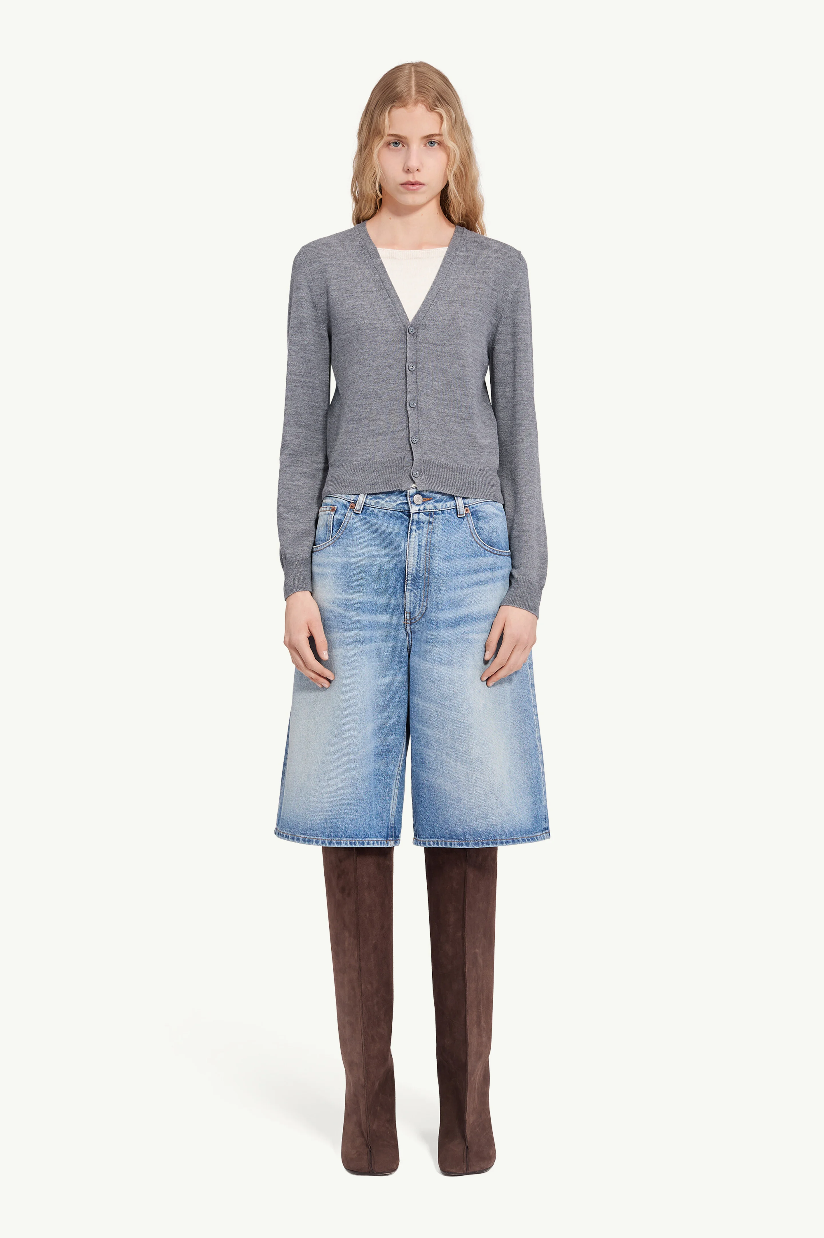 Cotton cardigan - 1