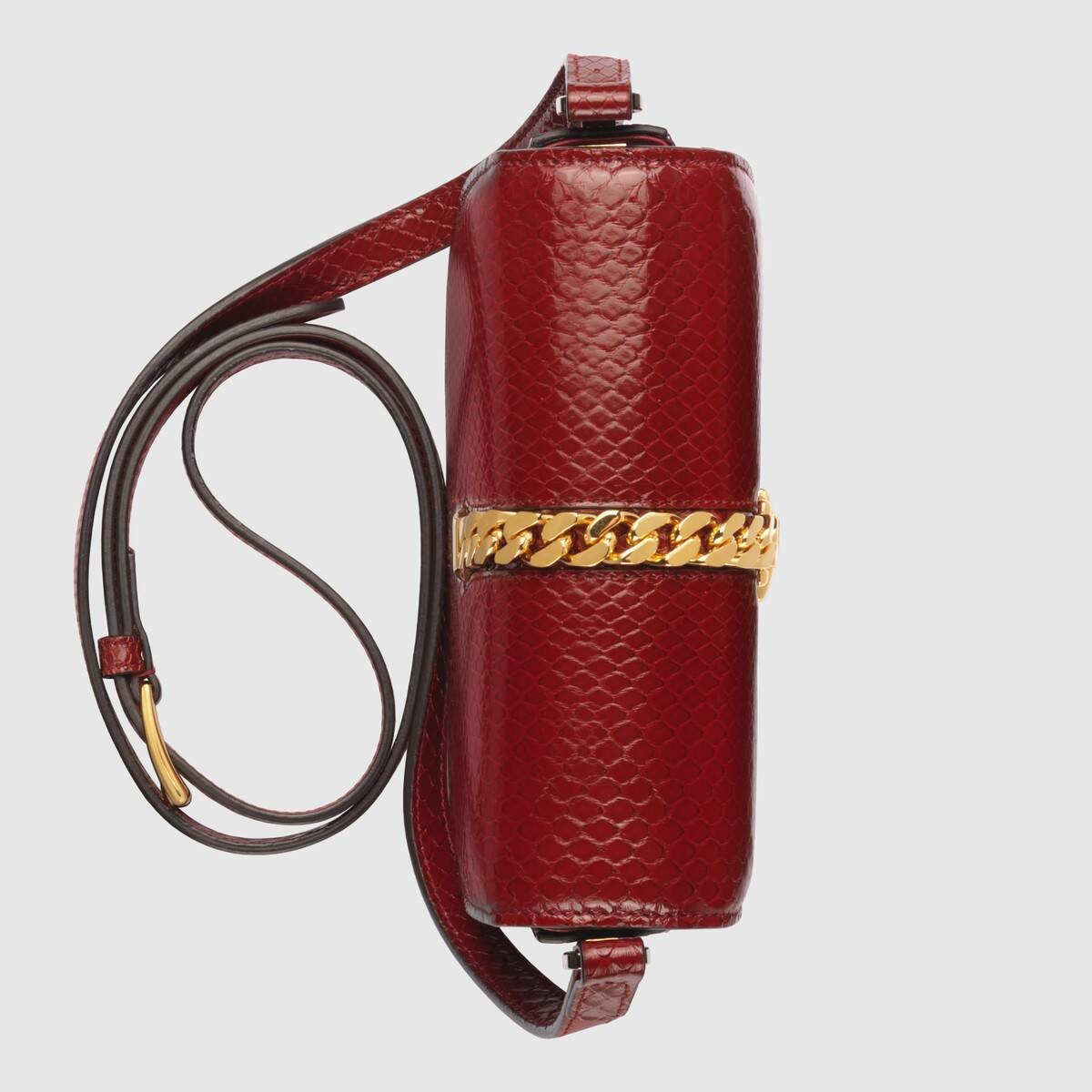 Sylvie 1969 python mini shoulder bag - 6