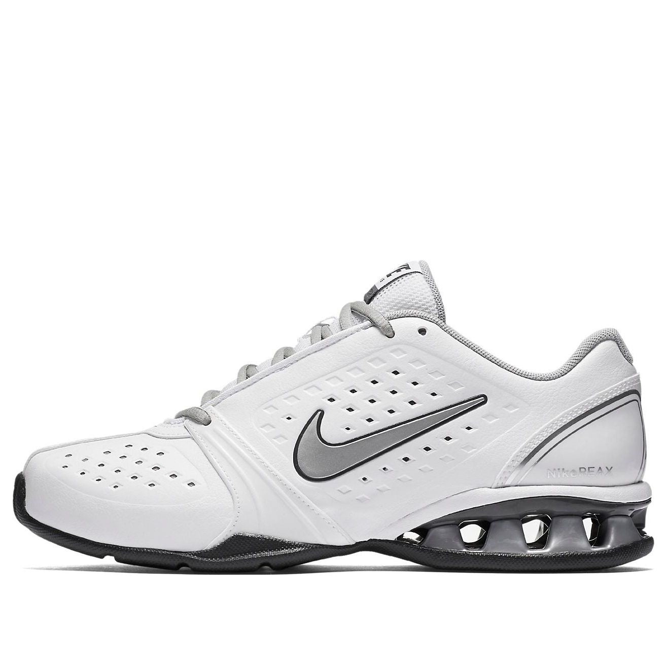 (WMNS) Nike Reax Rockstar 'White Metallic Silver' 415355-103 - 1