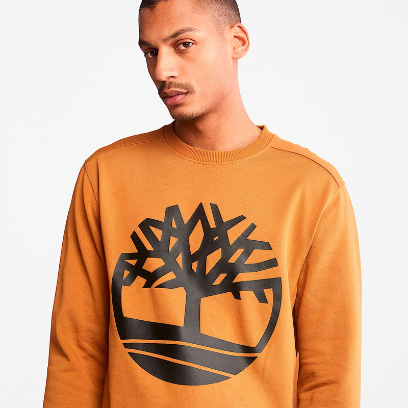 Men's Timberland Tree Logo Crewneck Sweatshirt 6
