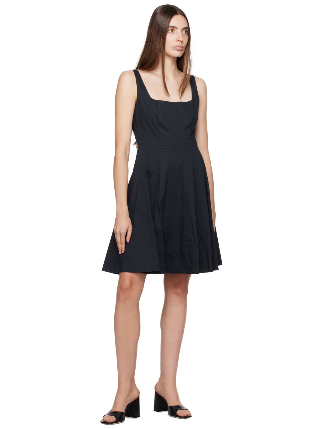 Black Wells Minidress - 4