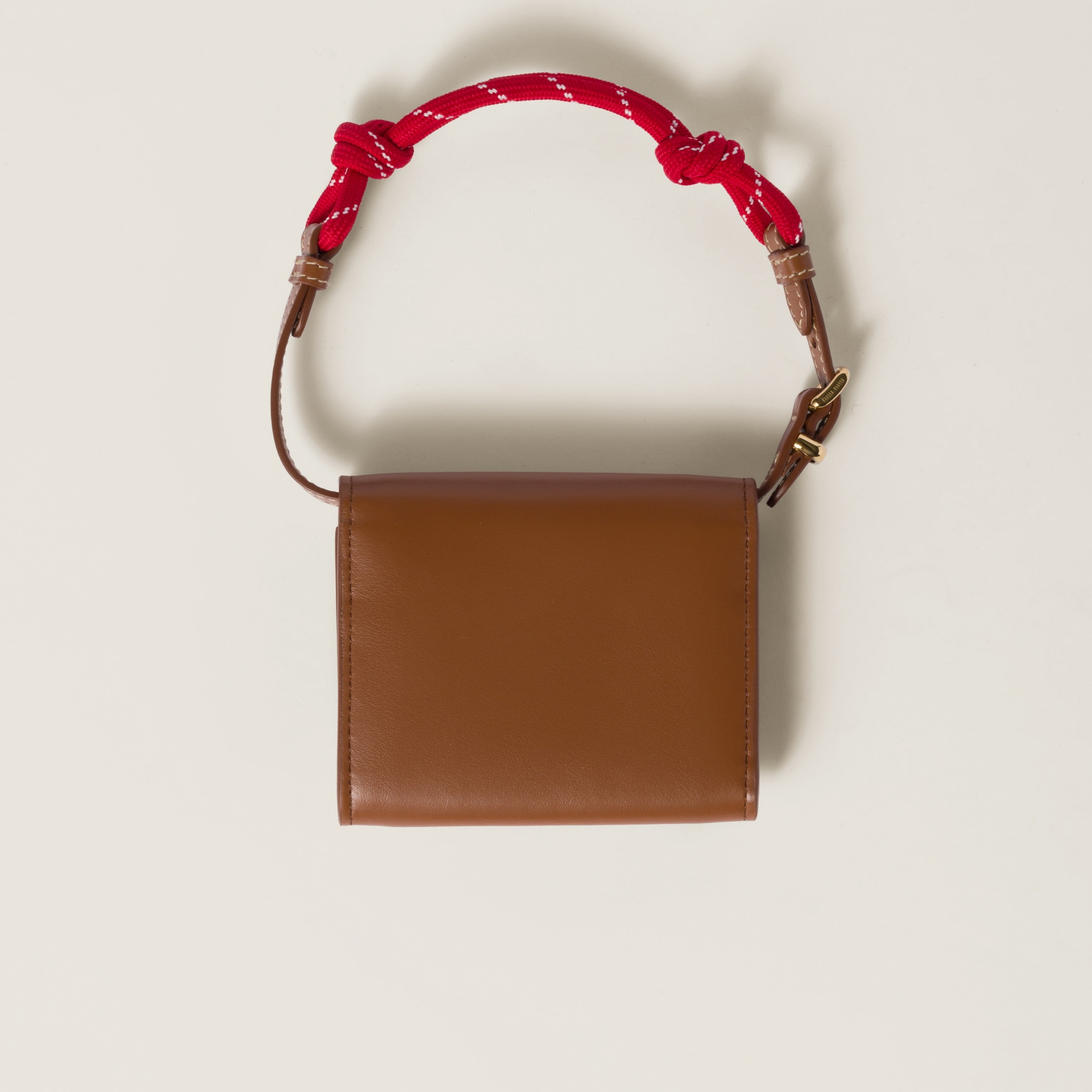 Leather shoulder wallet - 3