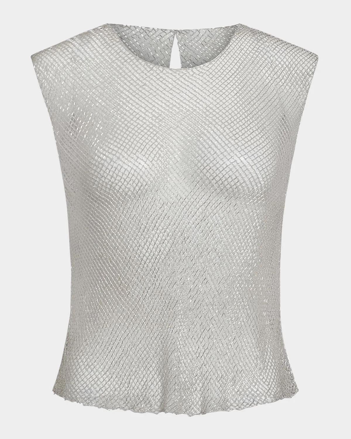 Chloe Woven Mesh Top - 1
