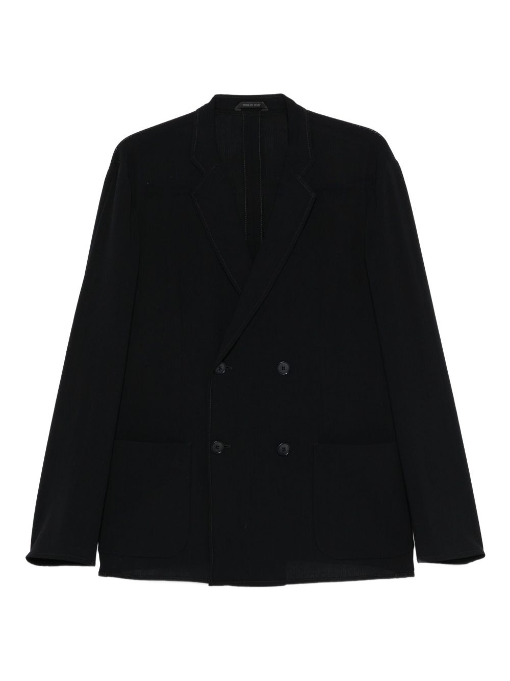 double-breasted blazer - 1