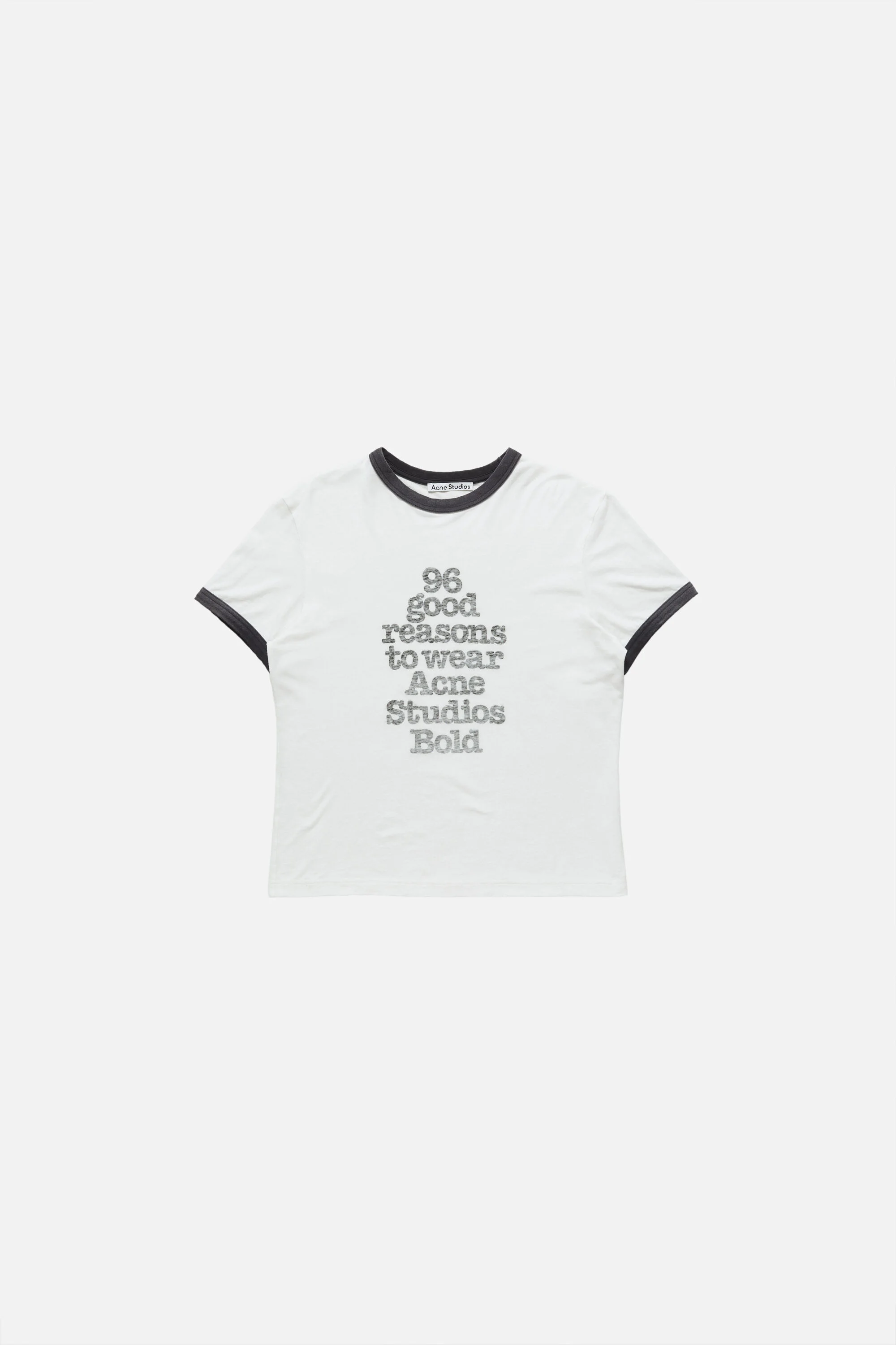 Graphic t-shirt - White/black - 1