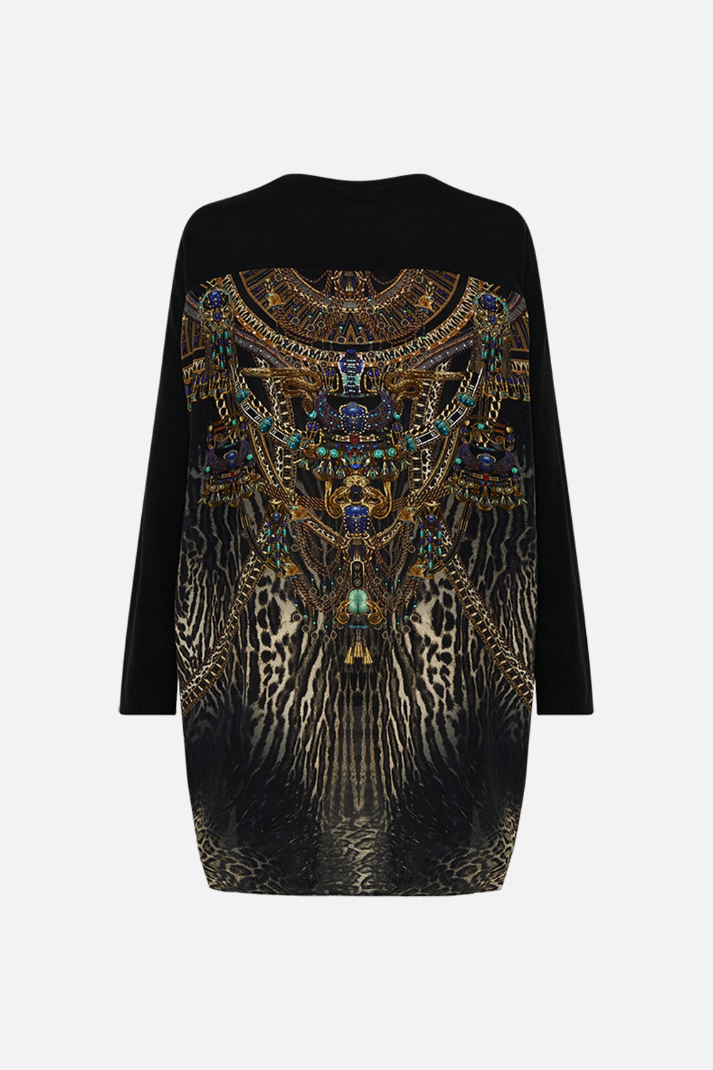 LONG SLEEVE JUMPER WITH PRINT BACK - 7