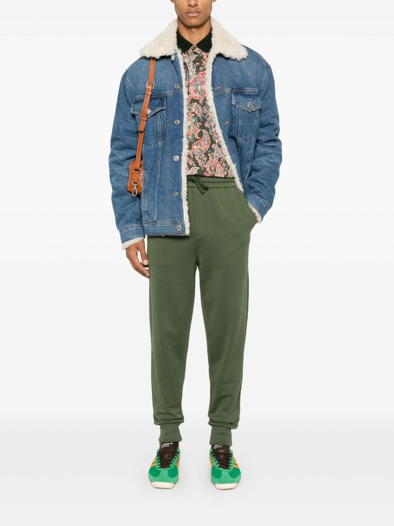 Etro paisley-print polo shirt outlook