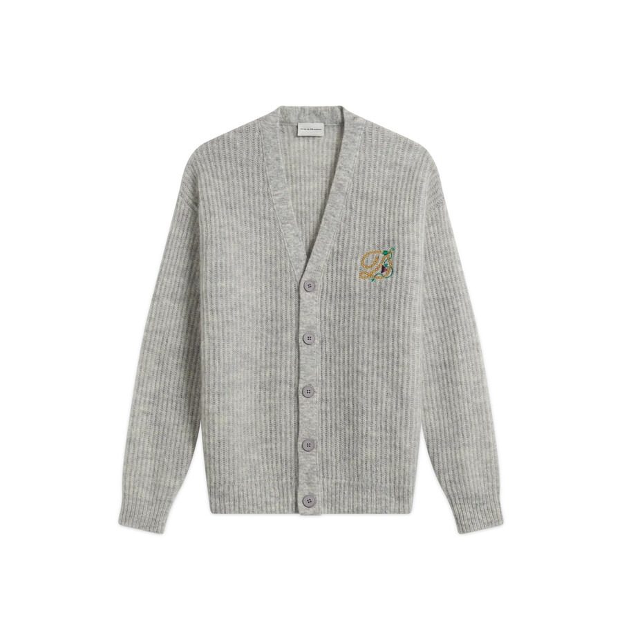 Drole De Monsieur Men's Grey D Raisin Le Cardigan - 5