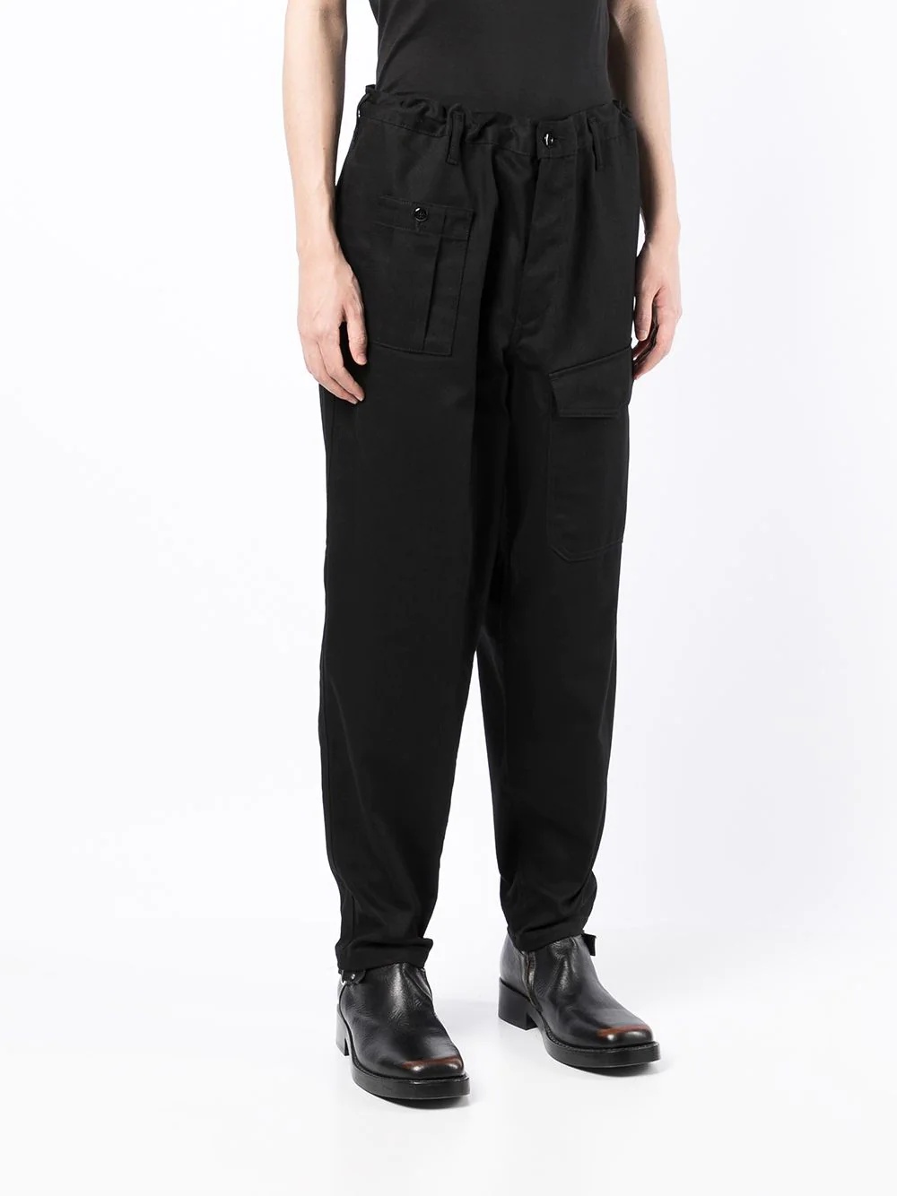 tapered-leg trousers - 3