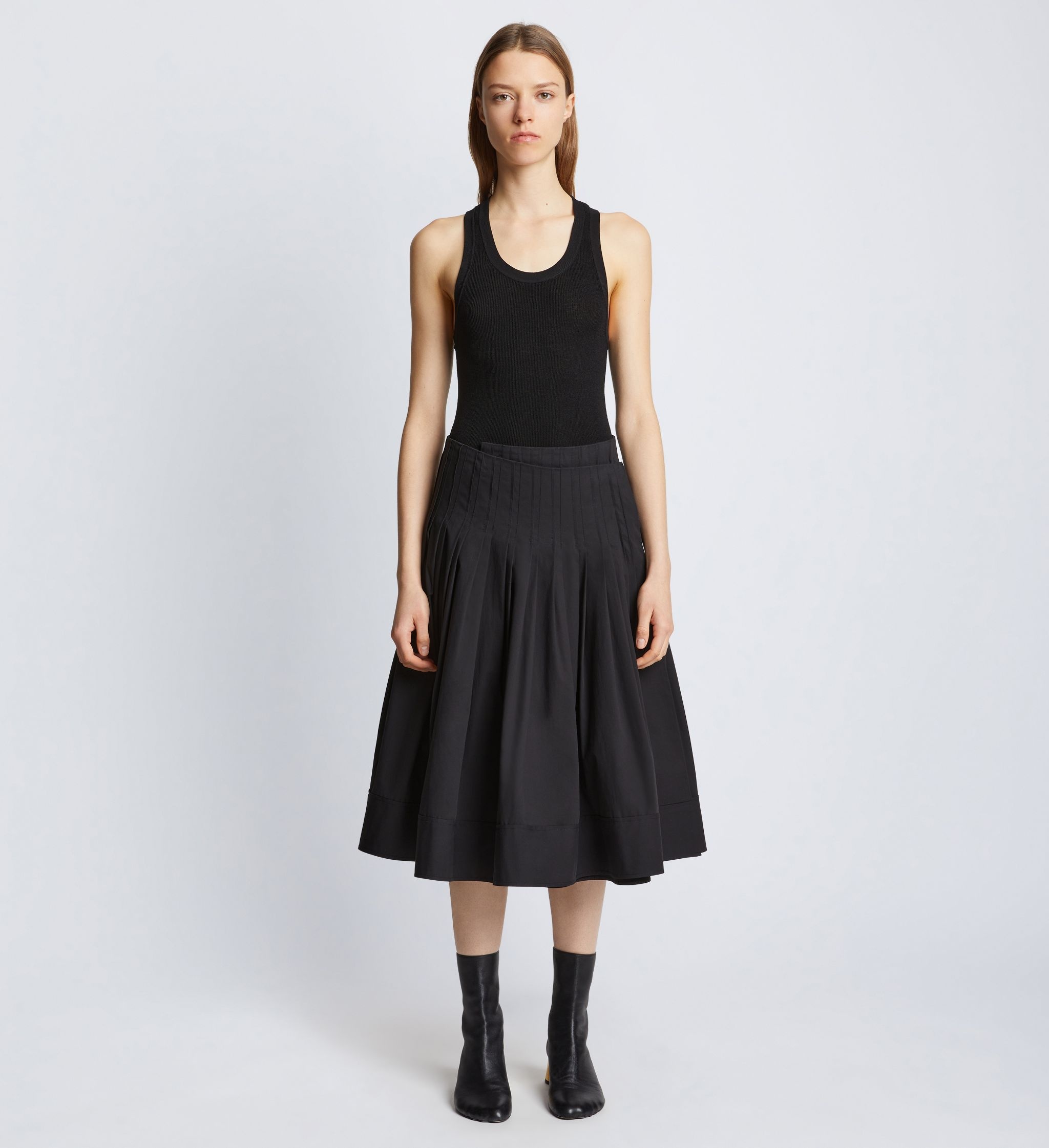 Eco Poplin Wrap Skirt - 2