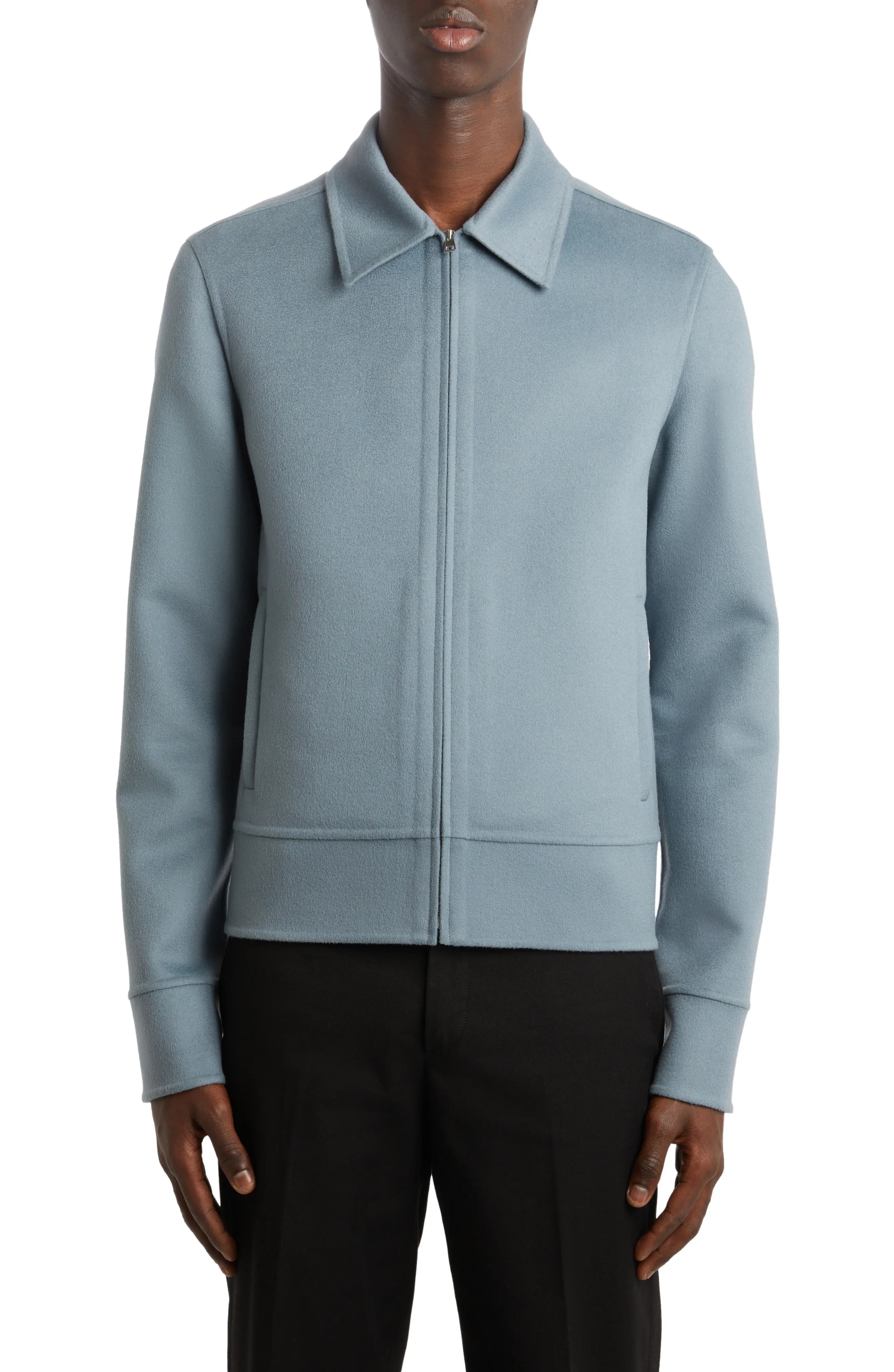Valentino Double Face Virgin Wool & Cashmere Jacket