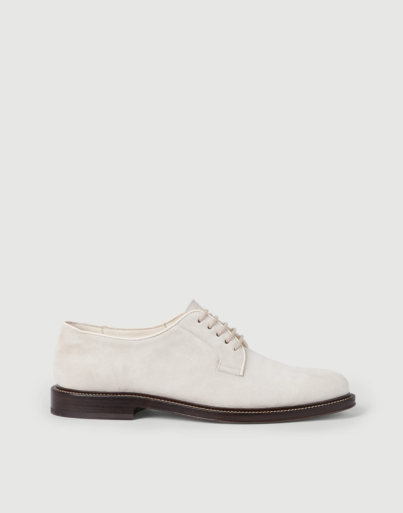 Reversed calfskin Derbys 1