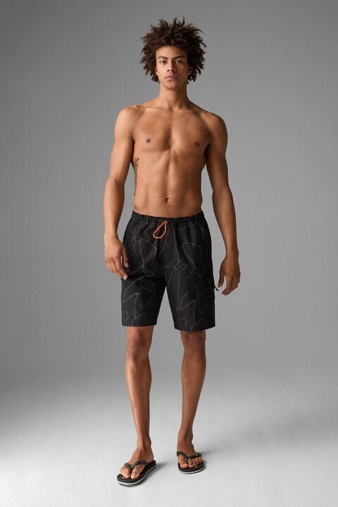 Pavel Functional shorts in Black/Gray - 4