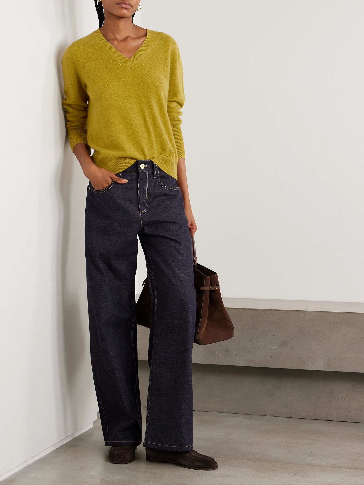 Cashmere sweater Mustard - 2