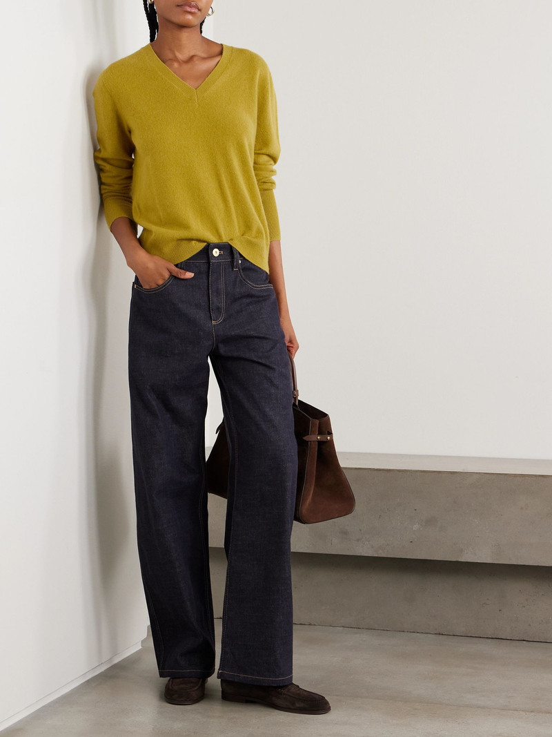 JOSEPH Cashmere sweater Mustard outlook