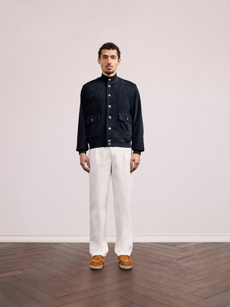 VINCENTE SUEDE BOMBER JACKET 3