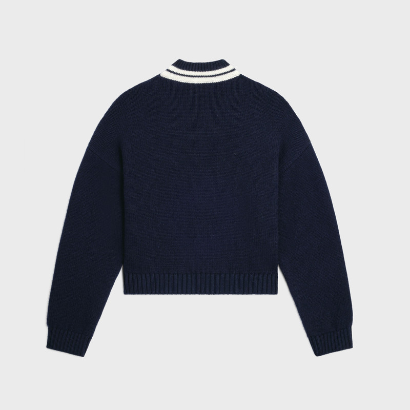 CELINE v-neck sweater IN cashmere outlook