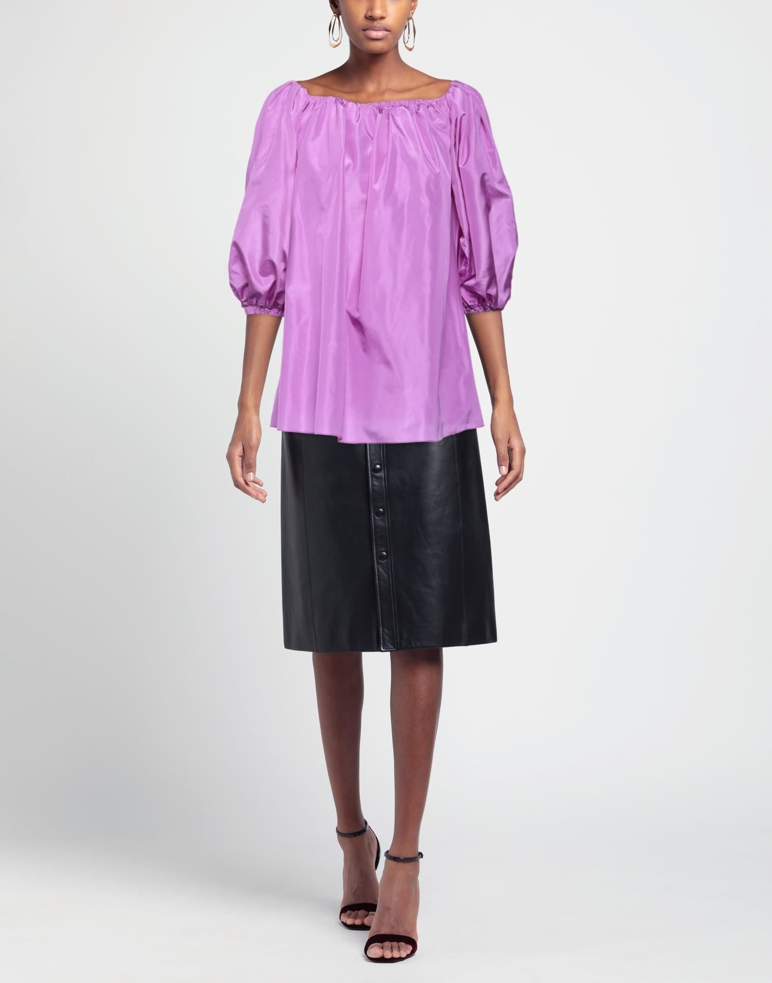 Black Women's Silk Top - 2