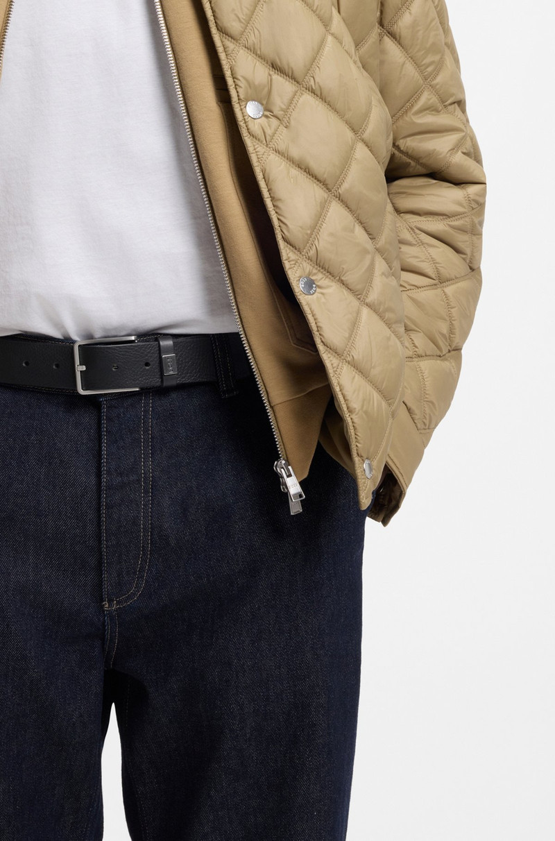 BOSS LOGO-KEEPER BELT IN ITALIAN LEATHER outlook