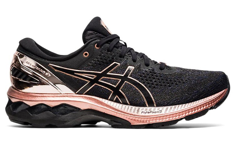 (WMNS) ASICS Gel Kayano 27 'Black Rose Gold' 1012B015-001 - 3
