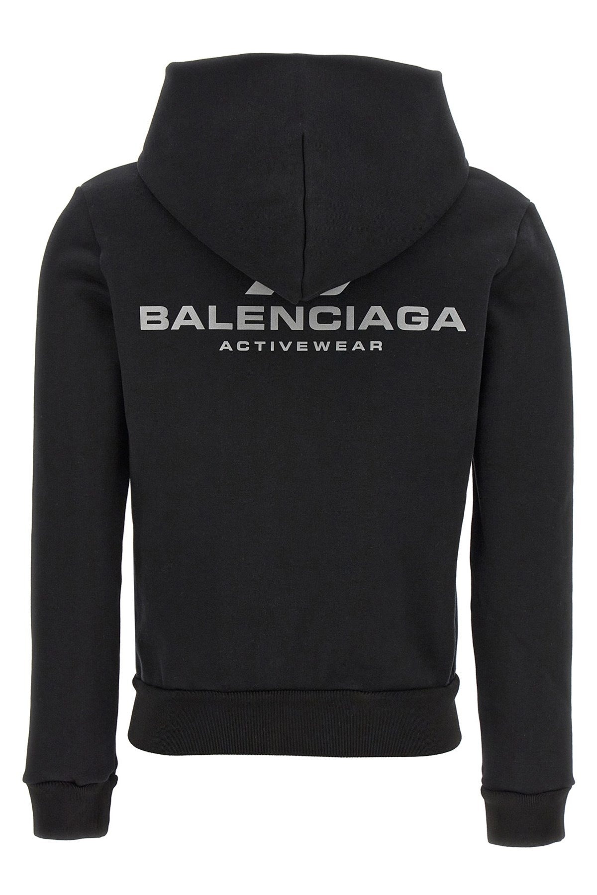 Balenciaga Women Logo Print Hoodie - 2