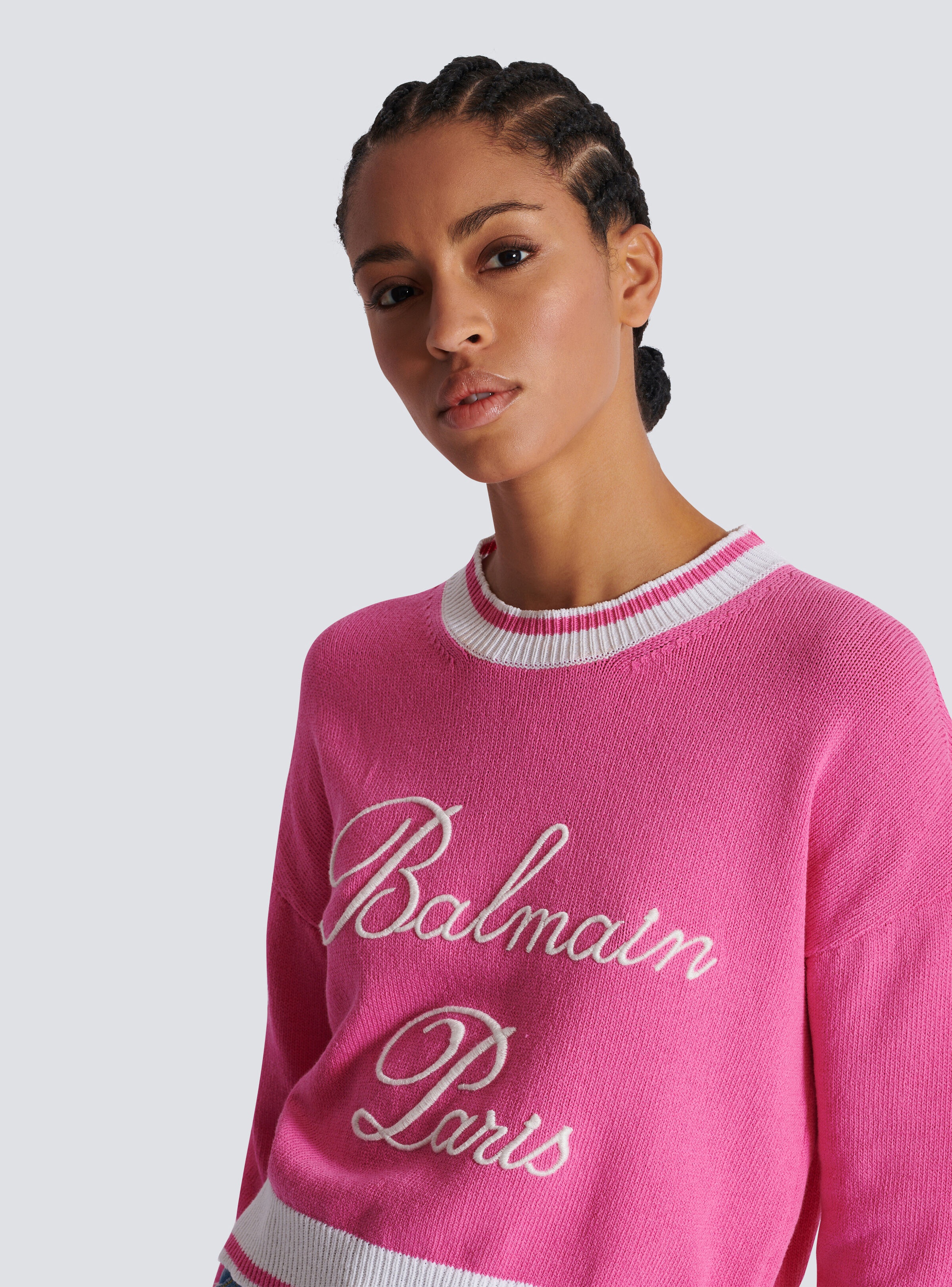 Balmain Signature knit jumper - 7