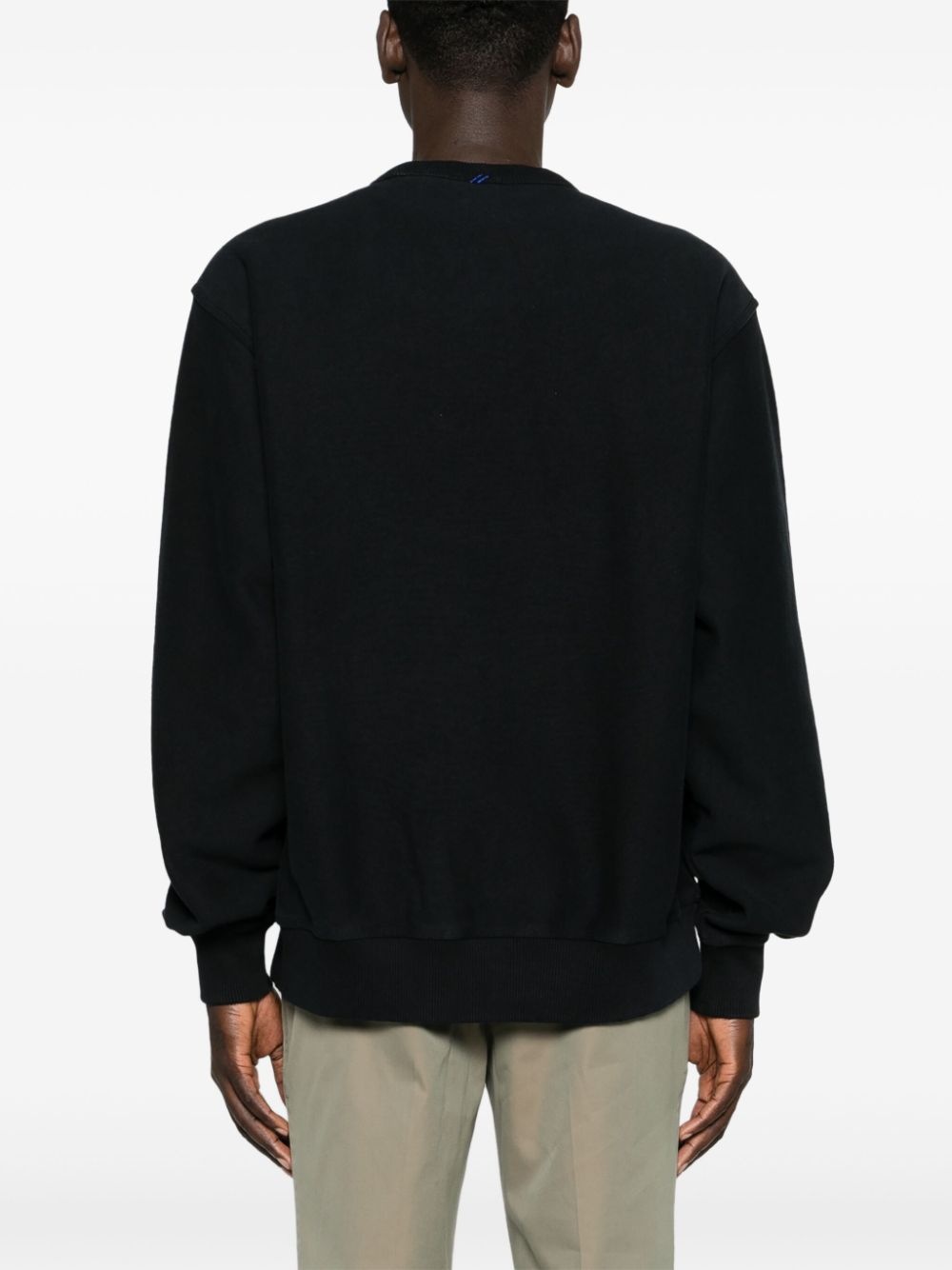 EKD-patch cotton sweatshirt - 4