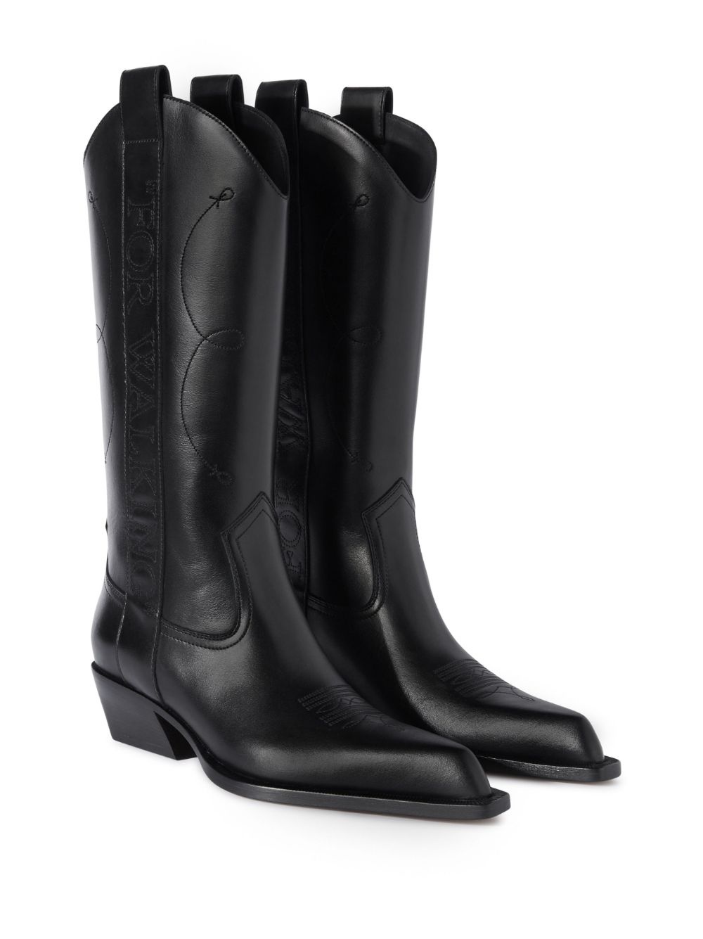 For Walking leather boots - 2