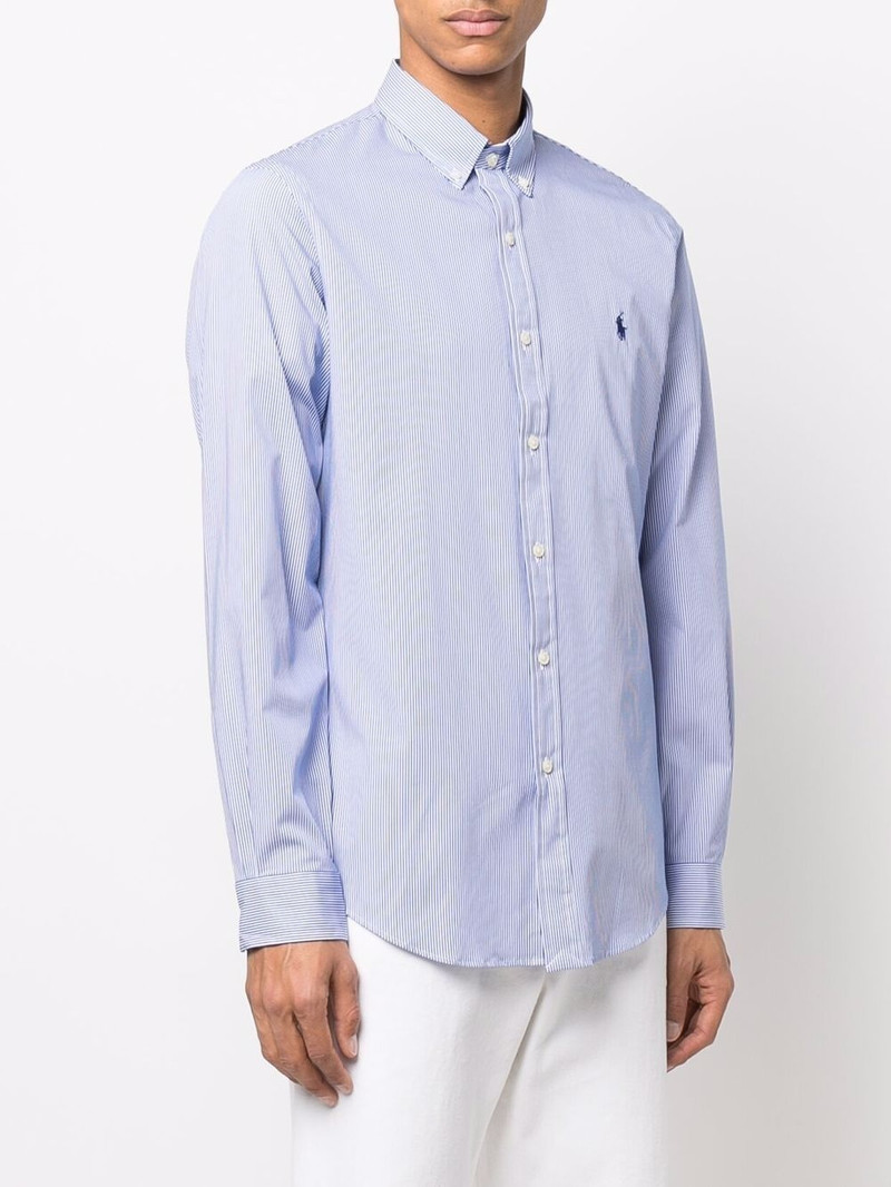 logo striped shirt 3