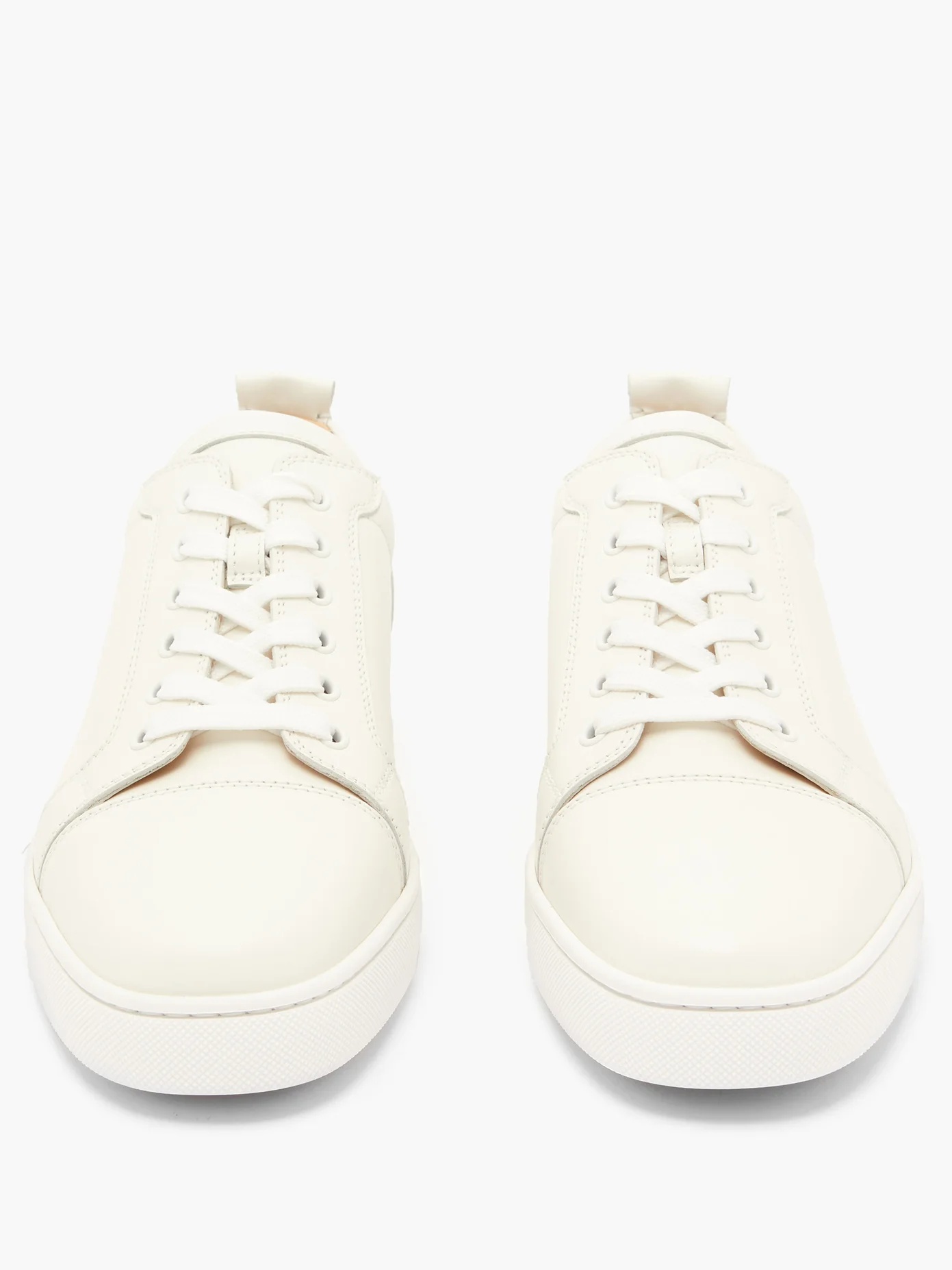 Louis Junior spike-embellished leather trainers - 5