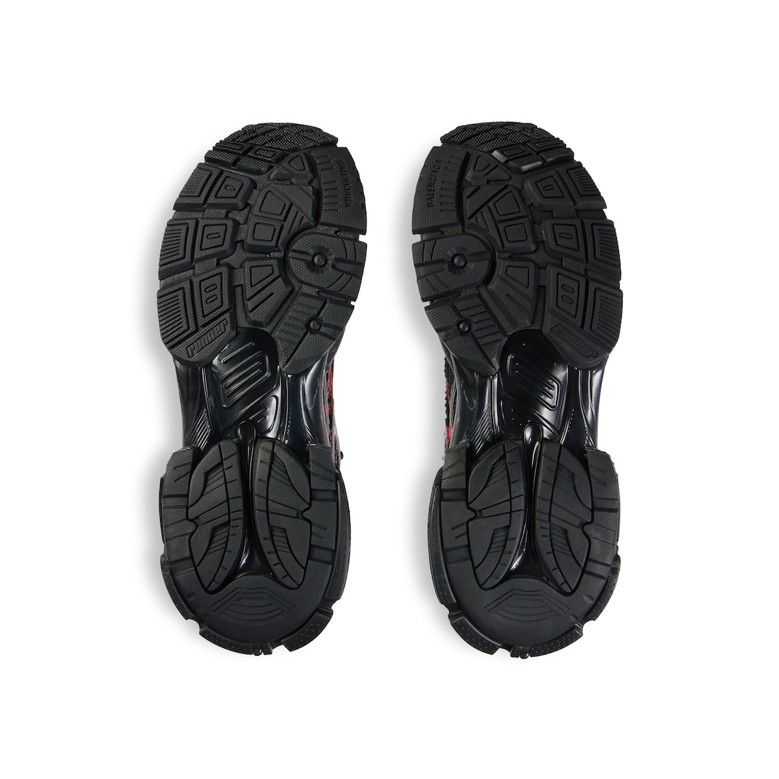Men's Runner Graffiti Sneaker in Black - 7
