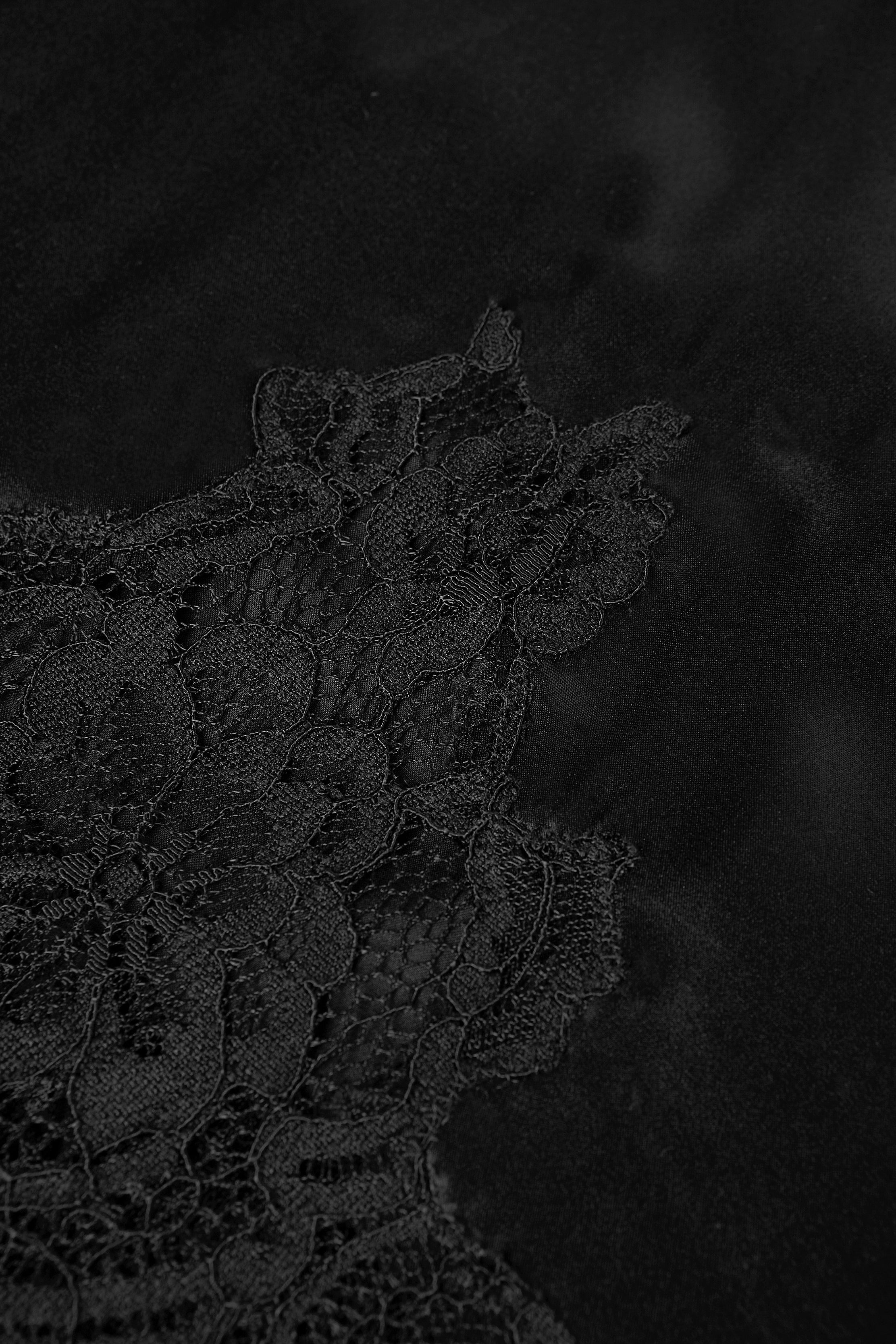 Scotly Silk Lace Dress - 5