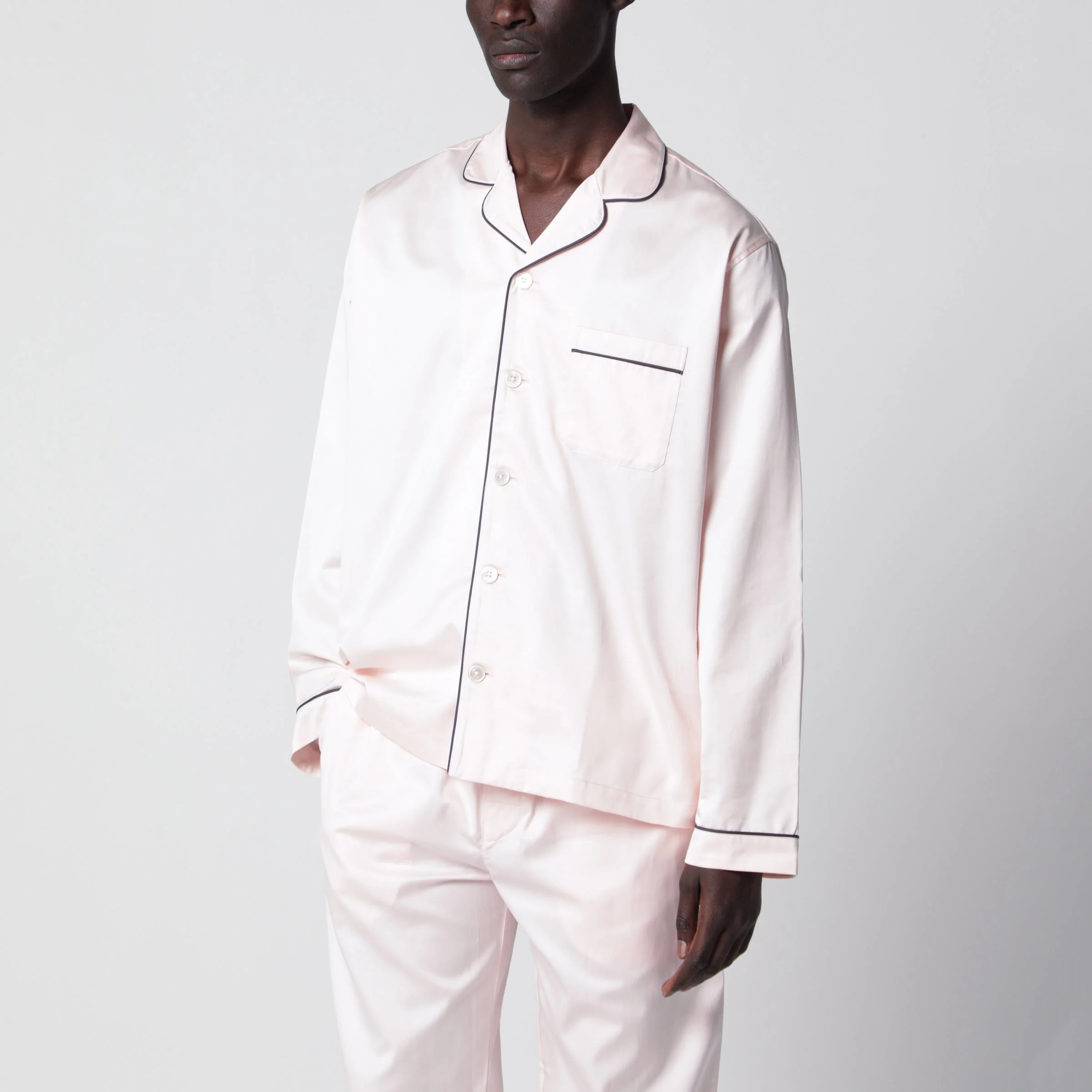 Light pink pajama shirt - 1