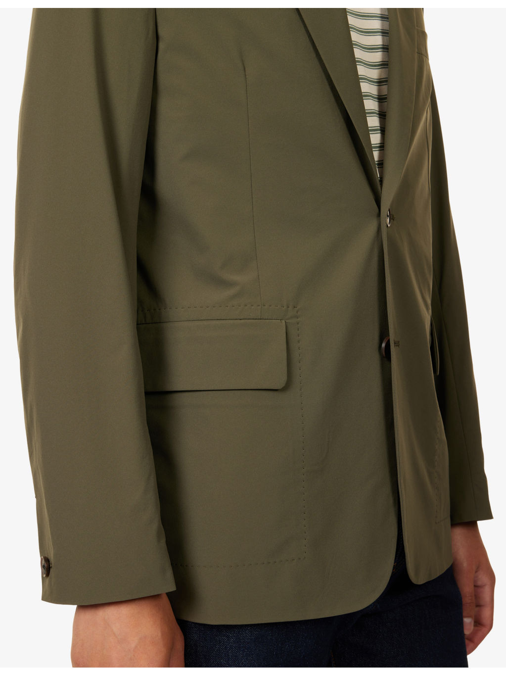 Notch-Lapels Regular-Fit Woven Blazer - 6