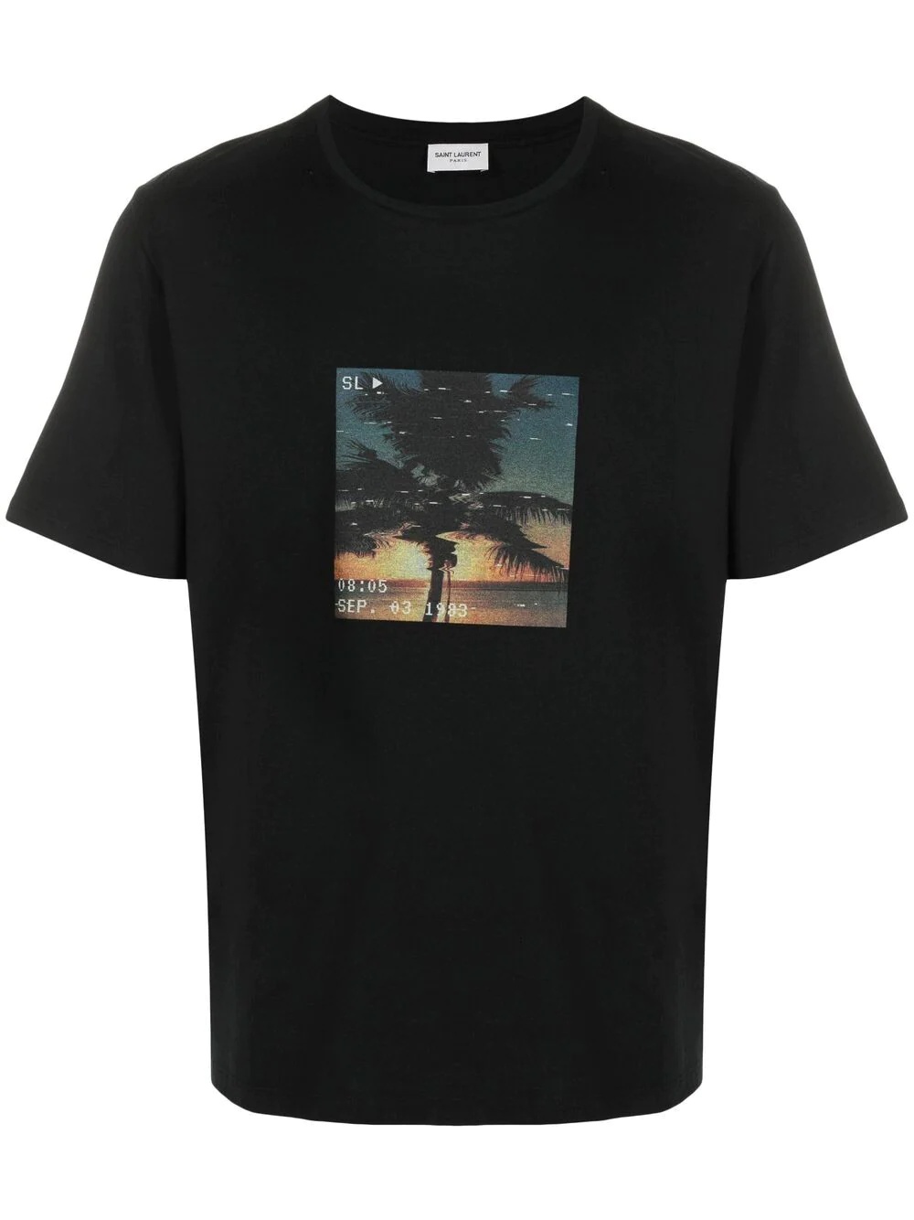 VHS print short-sleeve T-shirt - 1