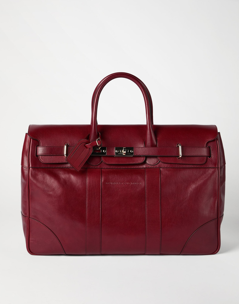 Burnished calfskin country bag 1
