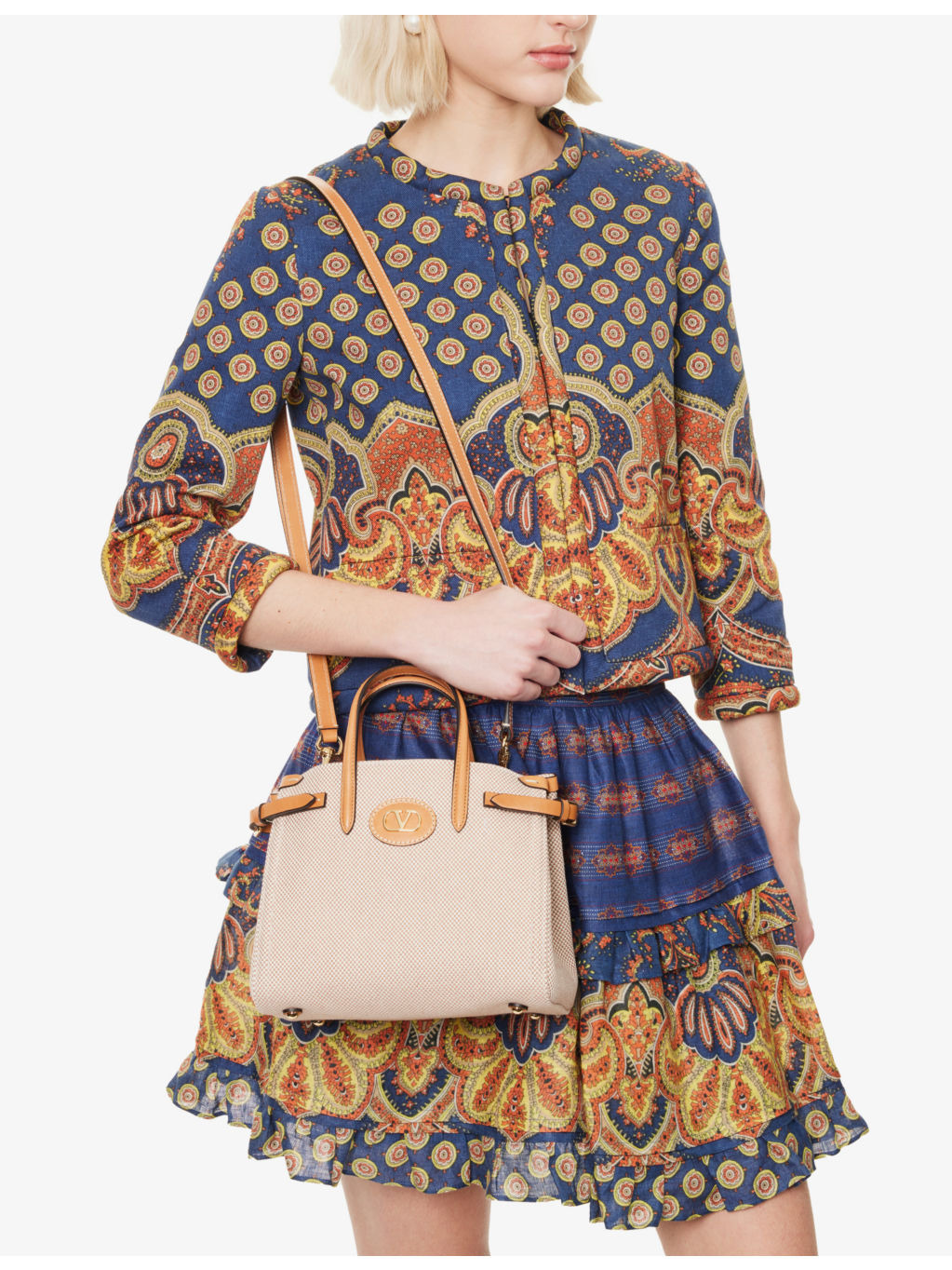 Antibes Small Cotton Tote Bag - 2