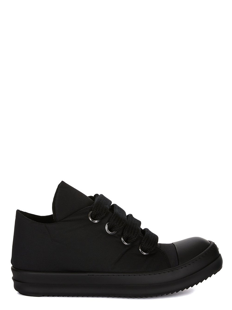 Black Hollywood Jumbo Lace Puffer Low Sneakers 1