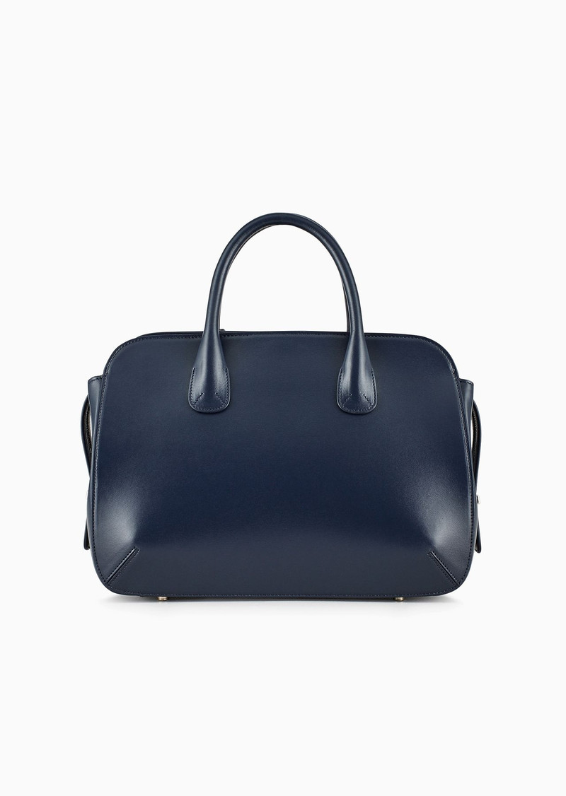 Large La Prima tote bag in palmellato leather 3