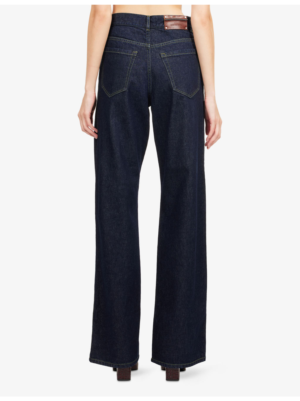 Peyton Straight-Leg Denim Jeans - 4