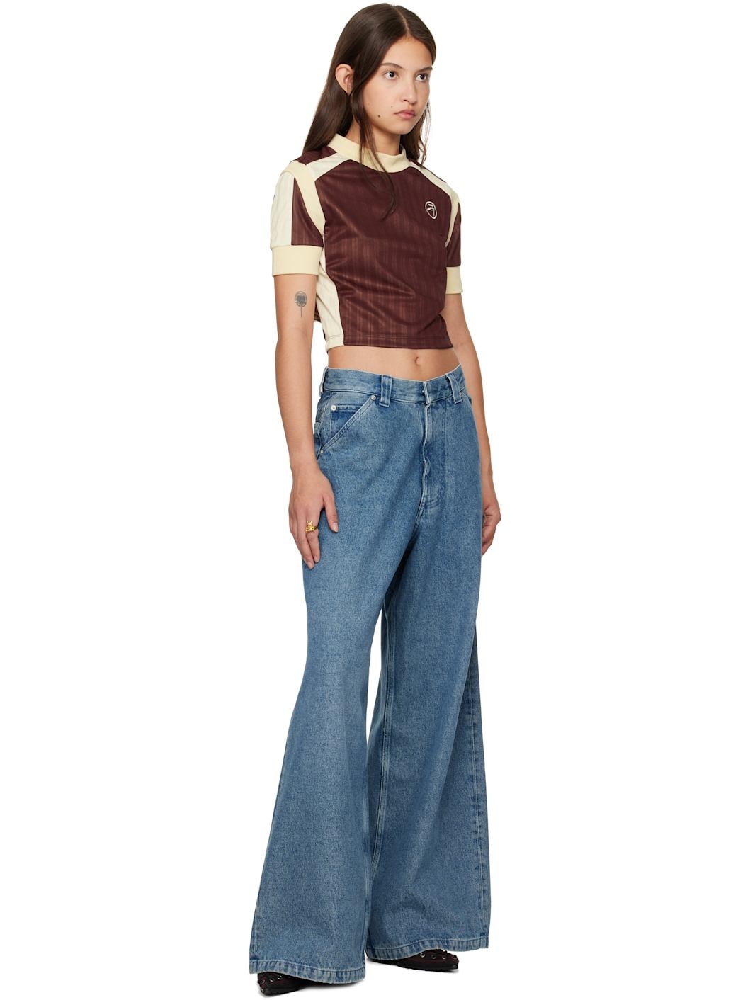 Blue Baggy Jeans - 4