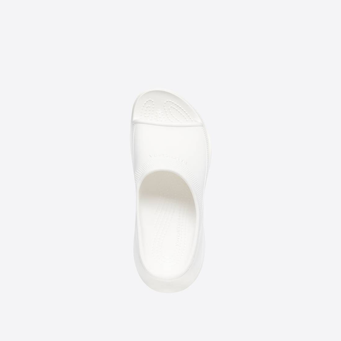 Women's Pool Crocs™ Slide Sandal in White - 5