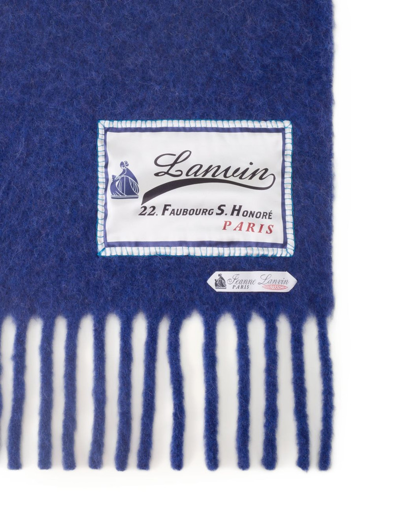 Lanvin fringed scarf outlook