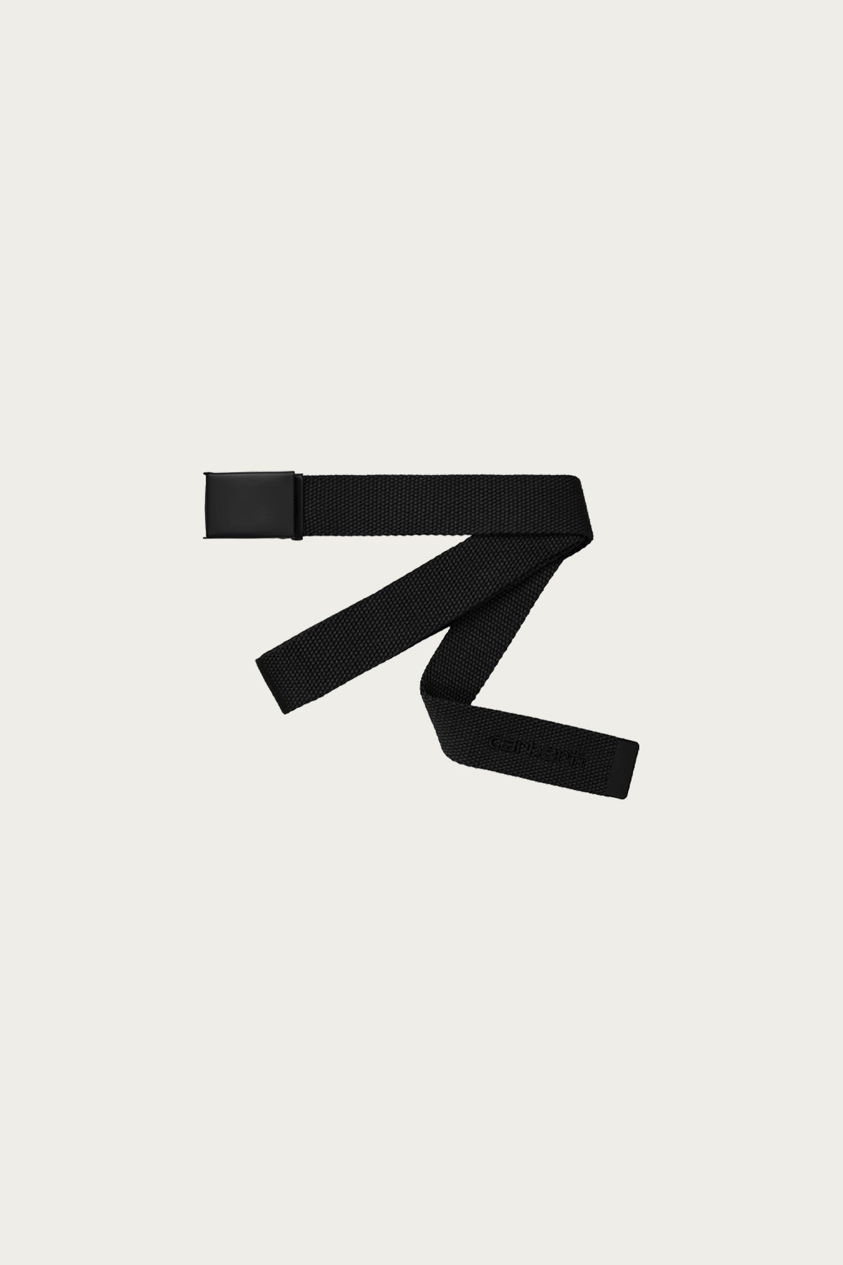 Carhartt Script Belt Tonal - Black | REVERSIBLE