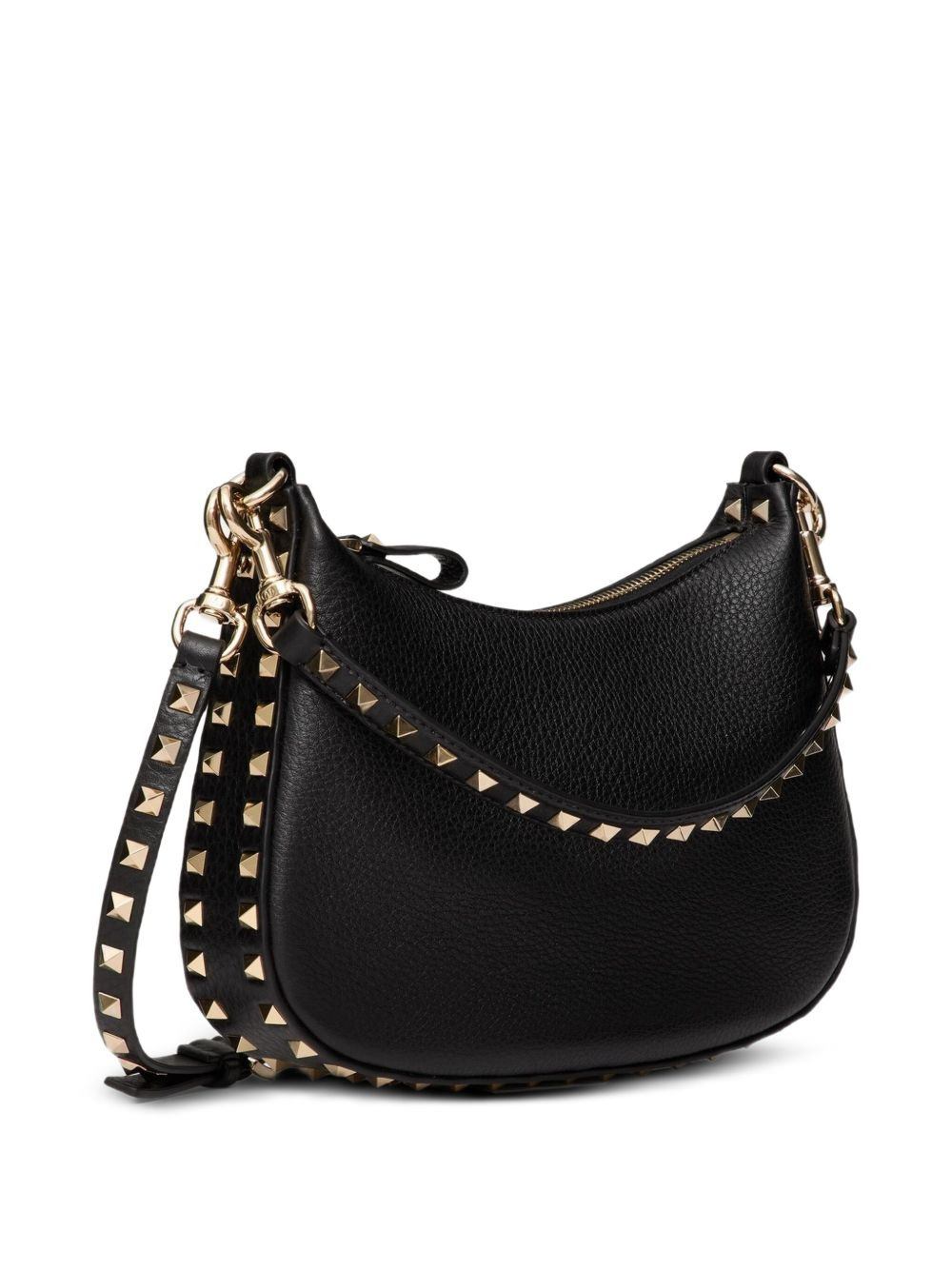 small Rockstud leather shoulder bag - 1