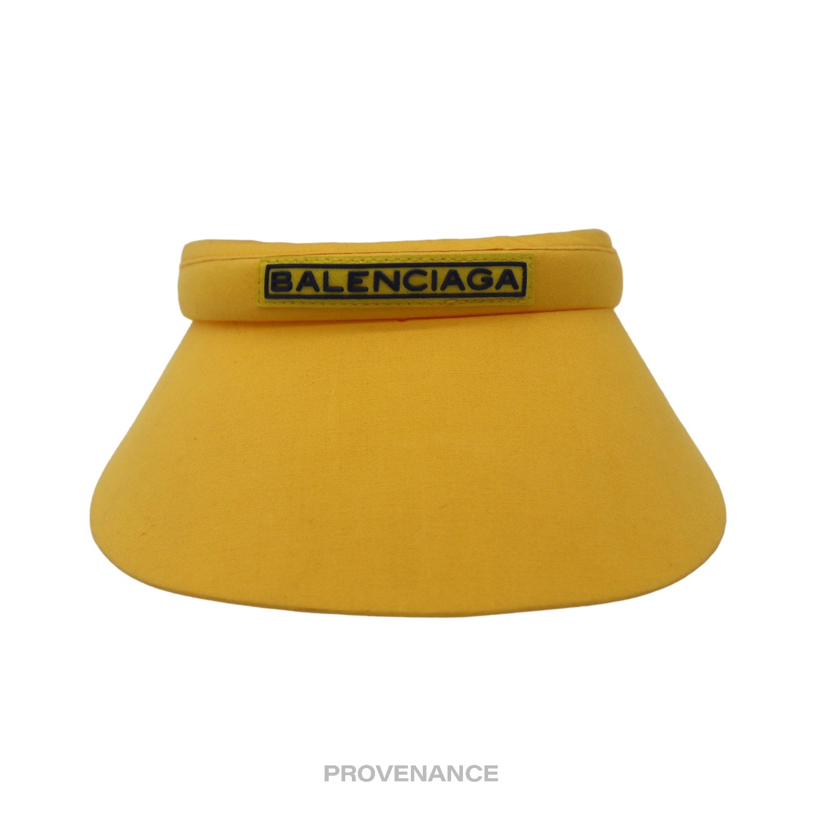 Balenciaga Logo Visor - Yellow - 1
